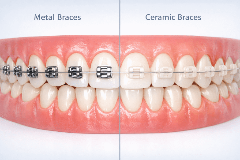 Ceramic Braces vs. Metal Braces: Which is Right for You?
